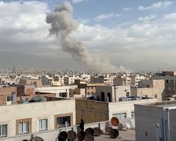 Powerful explosions now in Tehran