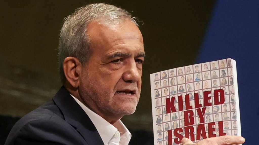 Iran president vows sacrifice as tensions rise, youth urged to protect power plants