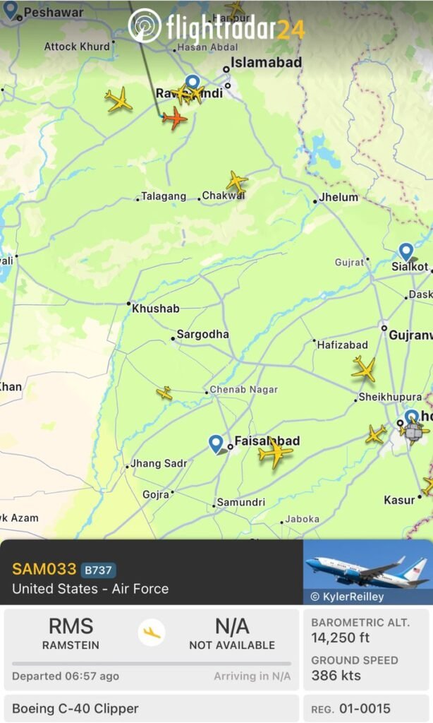 US CENTCOM chief arrives in Pakistan for critical US-Iran peace talks