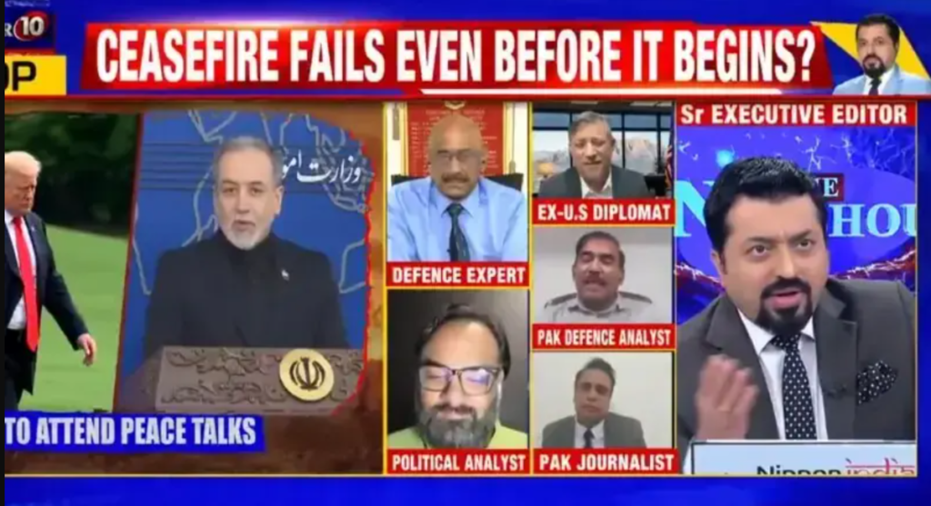 Indian Media Faces Backlash Over Misinformation Claims on Islamabad Talks misinformation