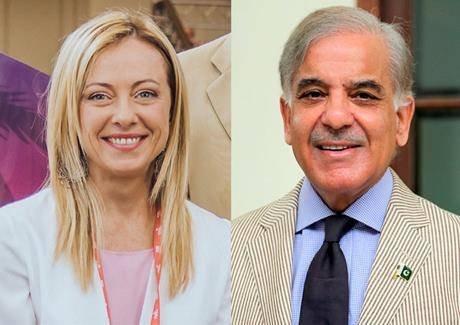 Shehbaz Sharif, Giorgia Meloni discuss regional security and diplomatic efforts in call