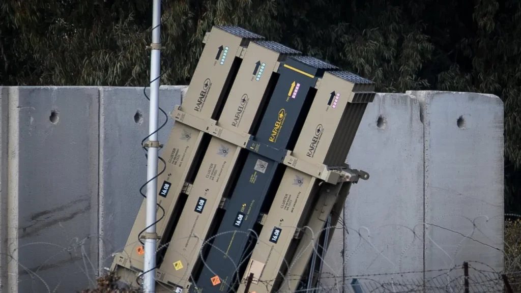 Hezbollah FPV Drone Footage Shows Strike on Iron Dome Battery