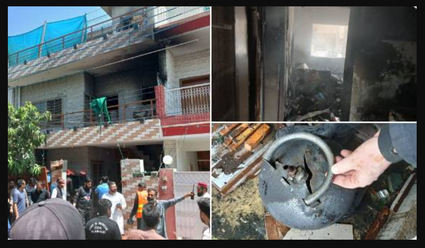 Tragedy in Islamabad: Gas Cylinder Blast Destroys House in Sector I-10, Two Killed Islamabad gas cylinder blast