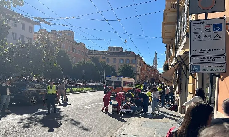Chaos in Modena as Car Plows Into Pedestrians, Leaving Seven Injured in Suspected Attack