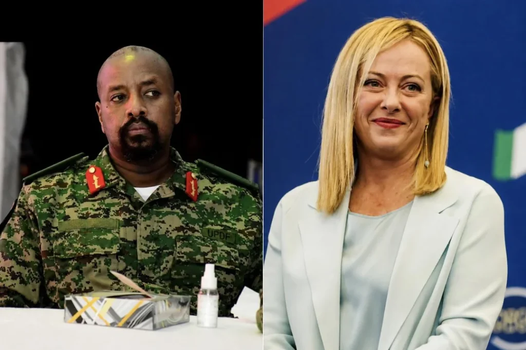Uganda General’s Shocking Marriage Proposal to Italy PM Giorgia Meloni Stirred Global Diplomatic Controversy