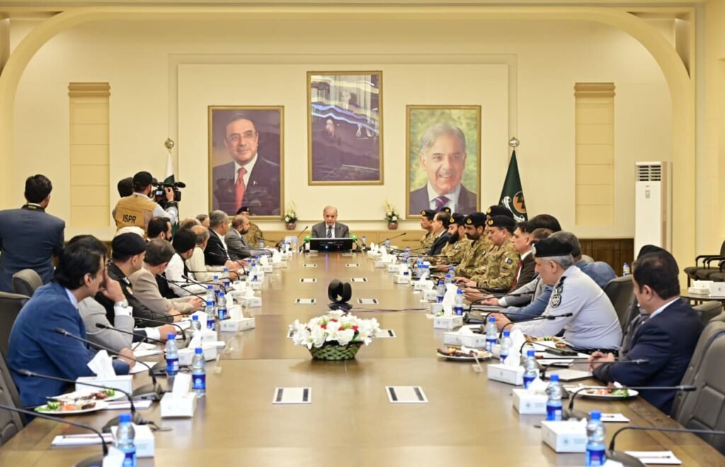 Shehbaz Sharif Chairs Key NAP Meeting in Quetta, Orders Stronger Security and Development Push in Balochistan