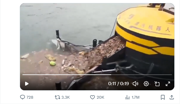Autonomous River-Cleaning Robot Unveiled as Viral Video Showcases Pollution Removal Technology Autonomous River-Cleaning Robot Unveiled as Viral Video Showcases Pollution Removal Technology