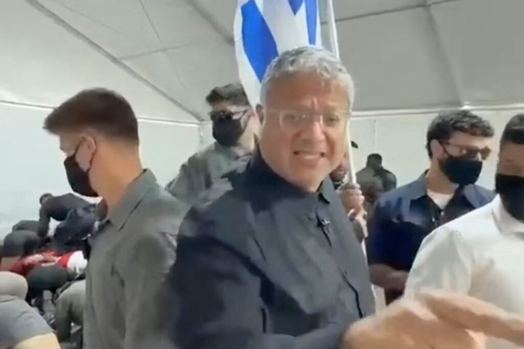 Global Outcry Erupts After Israeli Minister Shares Video of Bound Gaza Flotilla Activists