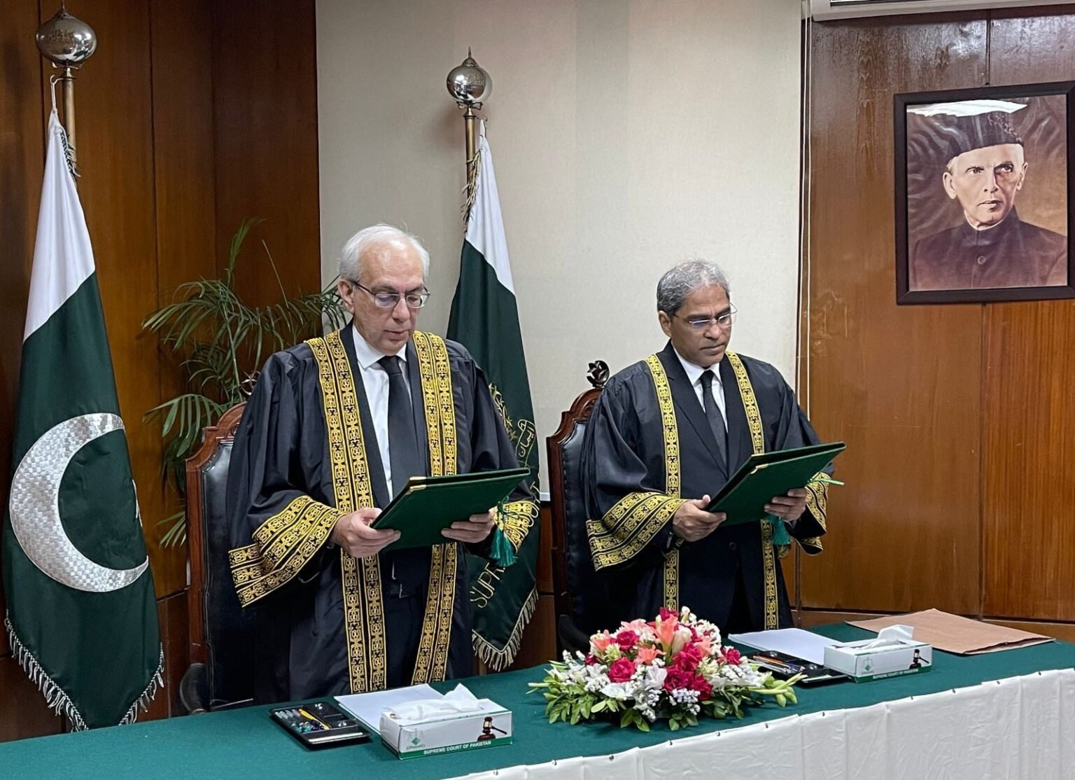 Justice Munib Akhtar Assumes Role as Acting Chief Justice Justice Munib Akhtar Assumes Role as Acting Chief Justice