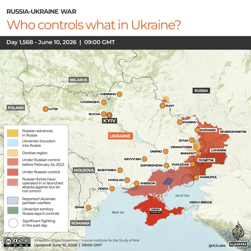 Ukraine Claims Territorial Gains in May as Pressure Mounts on Russian Supply Lines