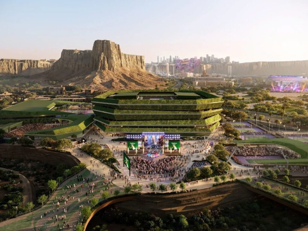 Saudi Arabia Builds Wimbledon-Style Tennis Hub in Qiddiya City