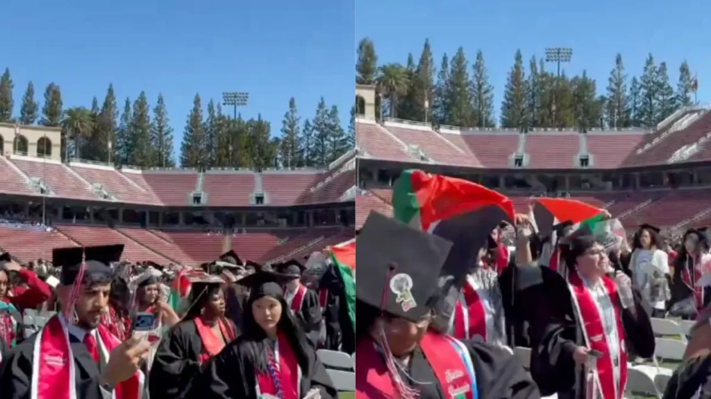 Stanford Graduates Walk Out During Google CEO Sundar Pichai’s Commencement Speech