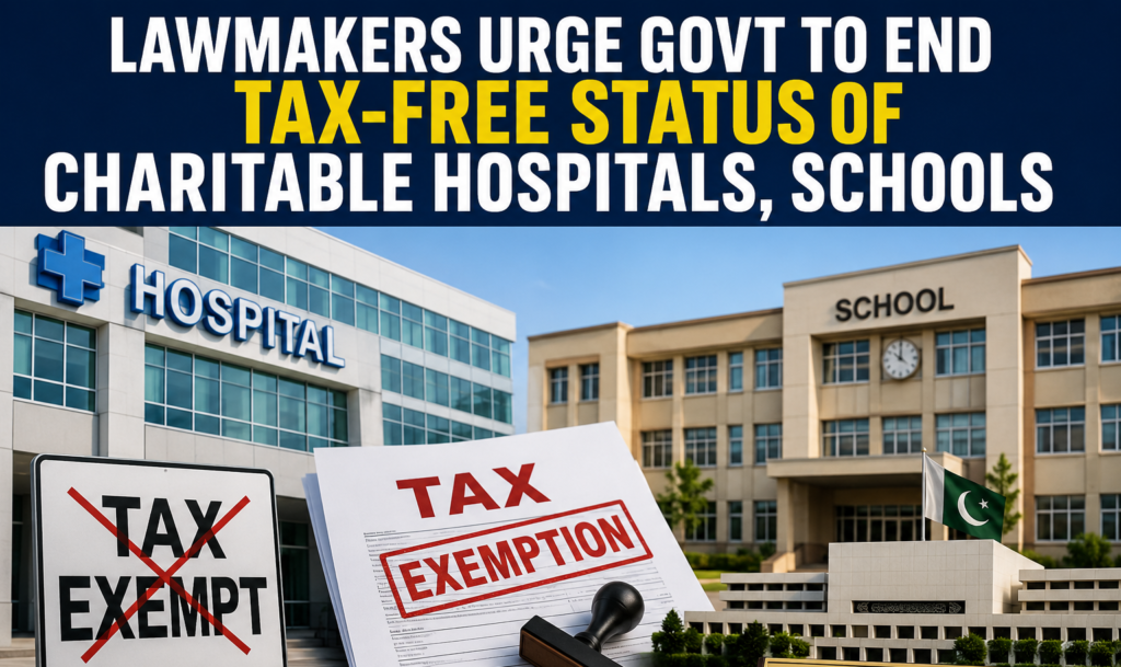 Should Charitable Institutions Still Be Tax-Free? Lawmakers Push for Major Fiscal Overhaul tax