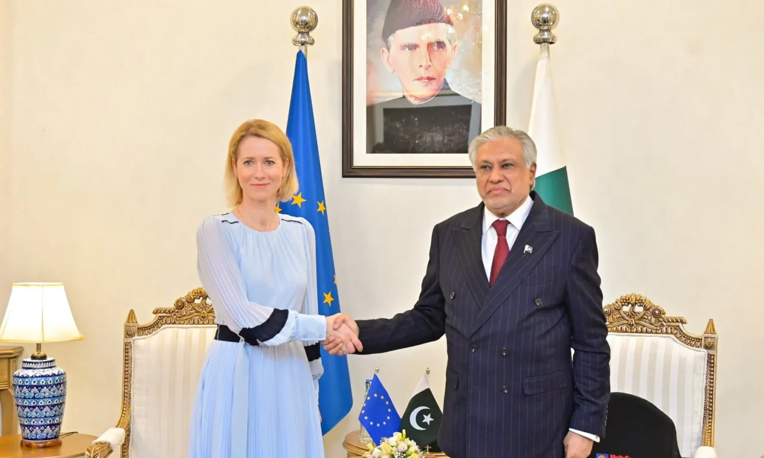 Pakistan Sees “Untapped Potential” in EU Ties as Dar Meets Kaja Kallas in Islamabad Ishaq Dar and EU diplomat Kaja Kallas discuss untapped potential in Pakistan-EU ties during 8th Strategic Dialogue in Islamabad.
