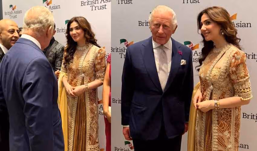 What Happened When Mahira Khan Met King Charles at a Prestigious London Gala? Mahira Khan