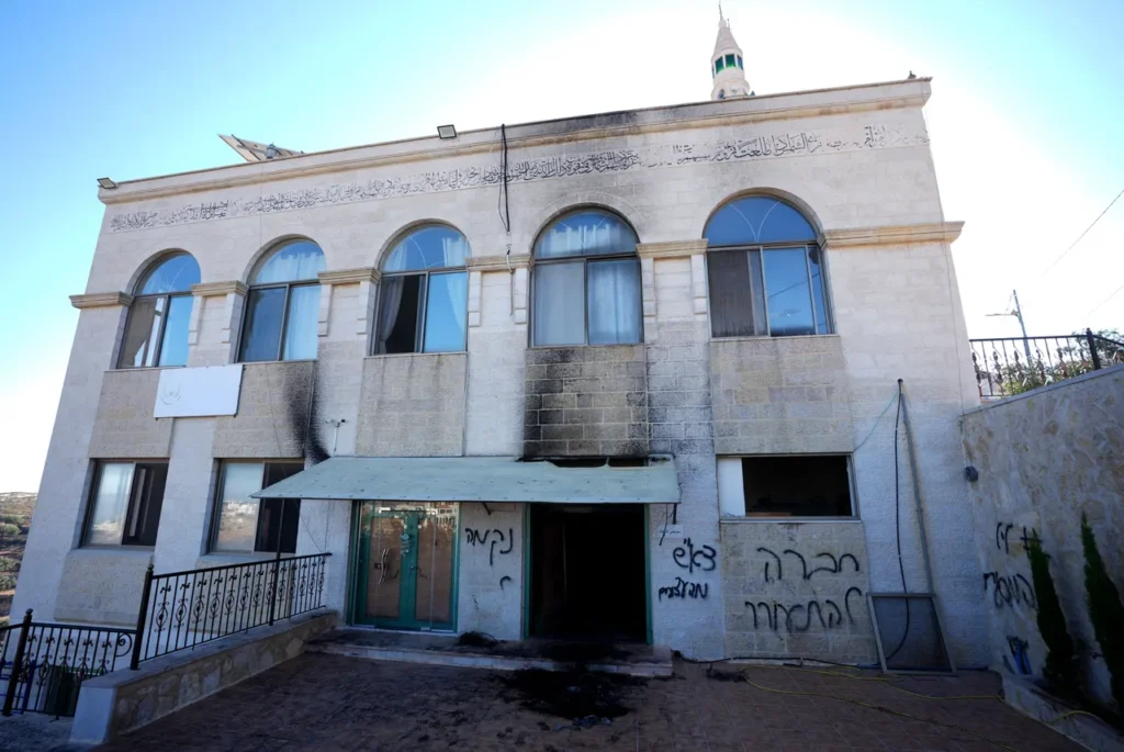 Mosques Damaged in Separate Settler Attacks in Occupied West Bank