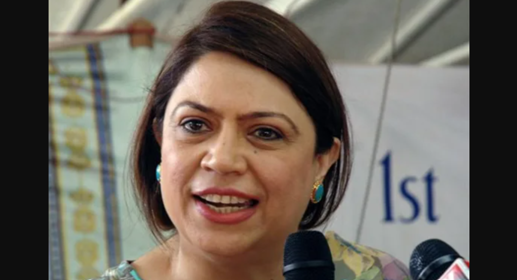 Political Homecoming? Former Minister Nilofar Bakhtiar Formally Joins PML-Q Nilofar Bakhtiar