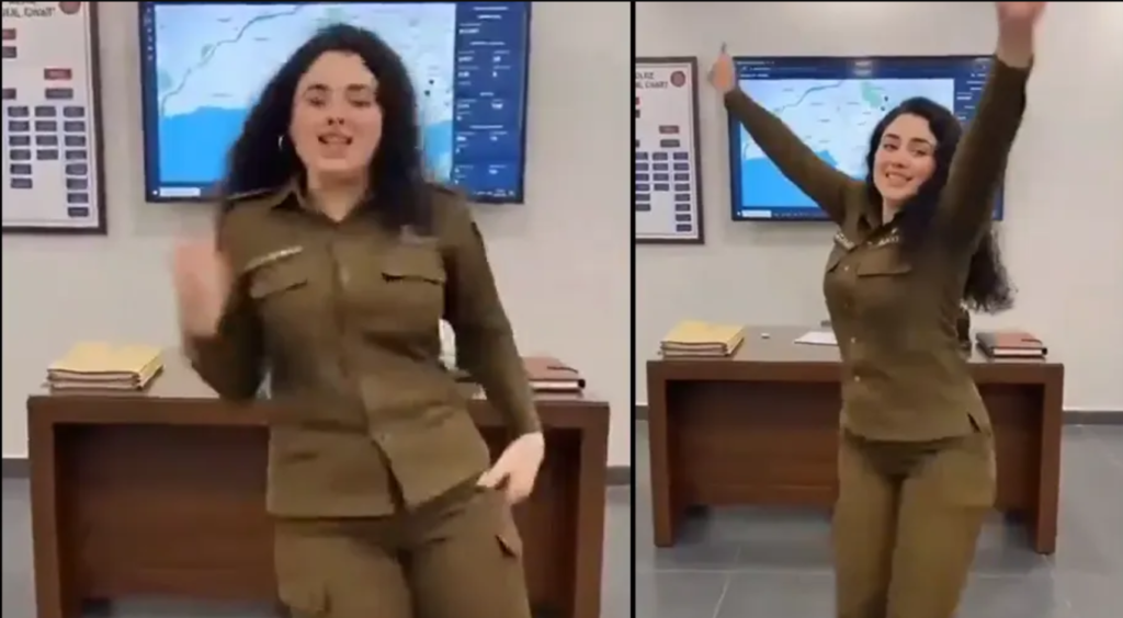Viral Video Allegedly Shows Punjab Police Officer Dancing in Uniform Sparks Debate Punjab Police viral dancing video