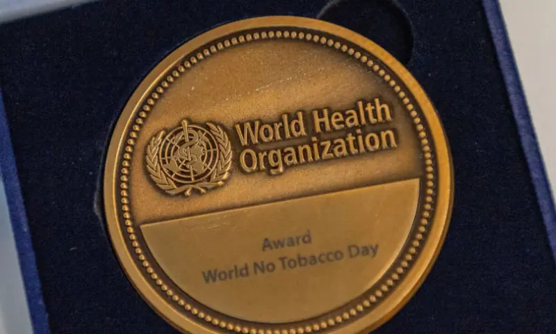 WHO Honors Pakistan’s Tobacco Control Efforts With World No Tobacco Day 2026 Award WHO Honors Pakistan’s Tobacco Control Efforts With World No Tobacco Day 2026 Award