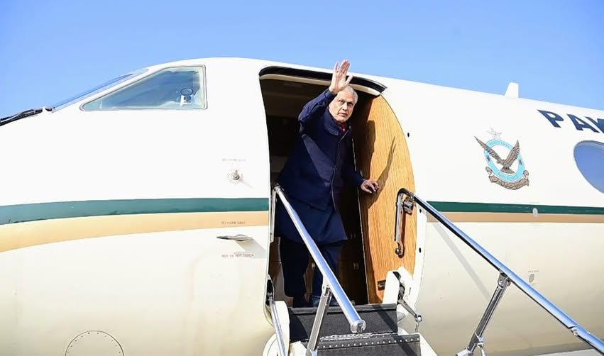 Ishaq Dar Departs for SCO Foreign Ministers Meeting Today Ishaq Dar Departs for SCO Foreign Ministers Meeting Today