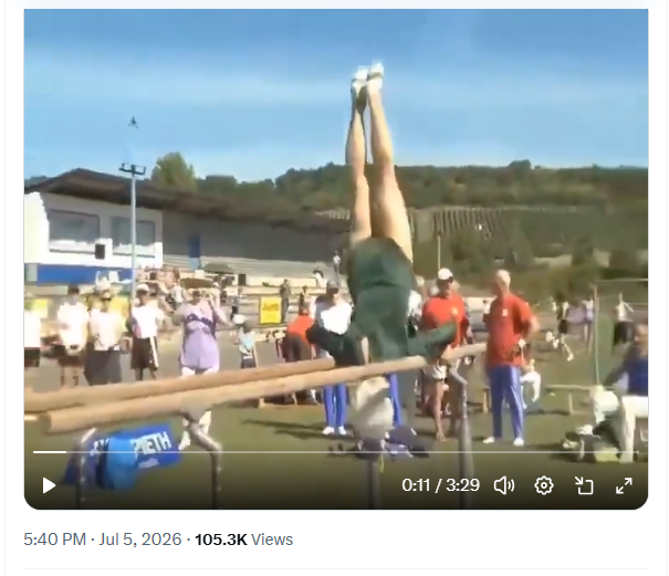 How a 100-year old lady Johanna Quaas is still performing gymnastic skills? Watch it Viral video of Johanna Quaas inspires millions with remarkable gymnastics skills