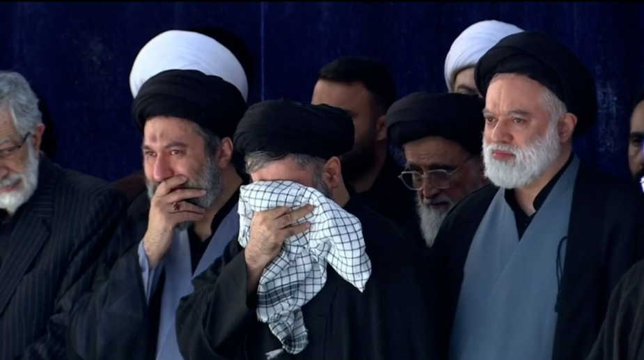 Three Sons of the Late Khamenei Join Funeral Prayers In Tehran Three Sons of the Late Khamenei Join Funeral Prayers In Tehran