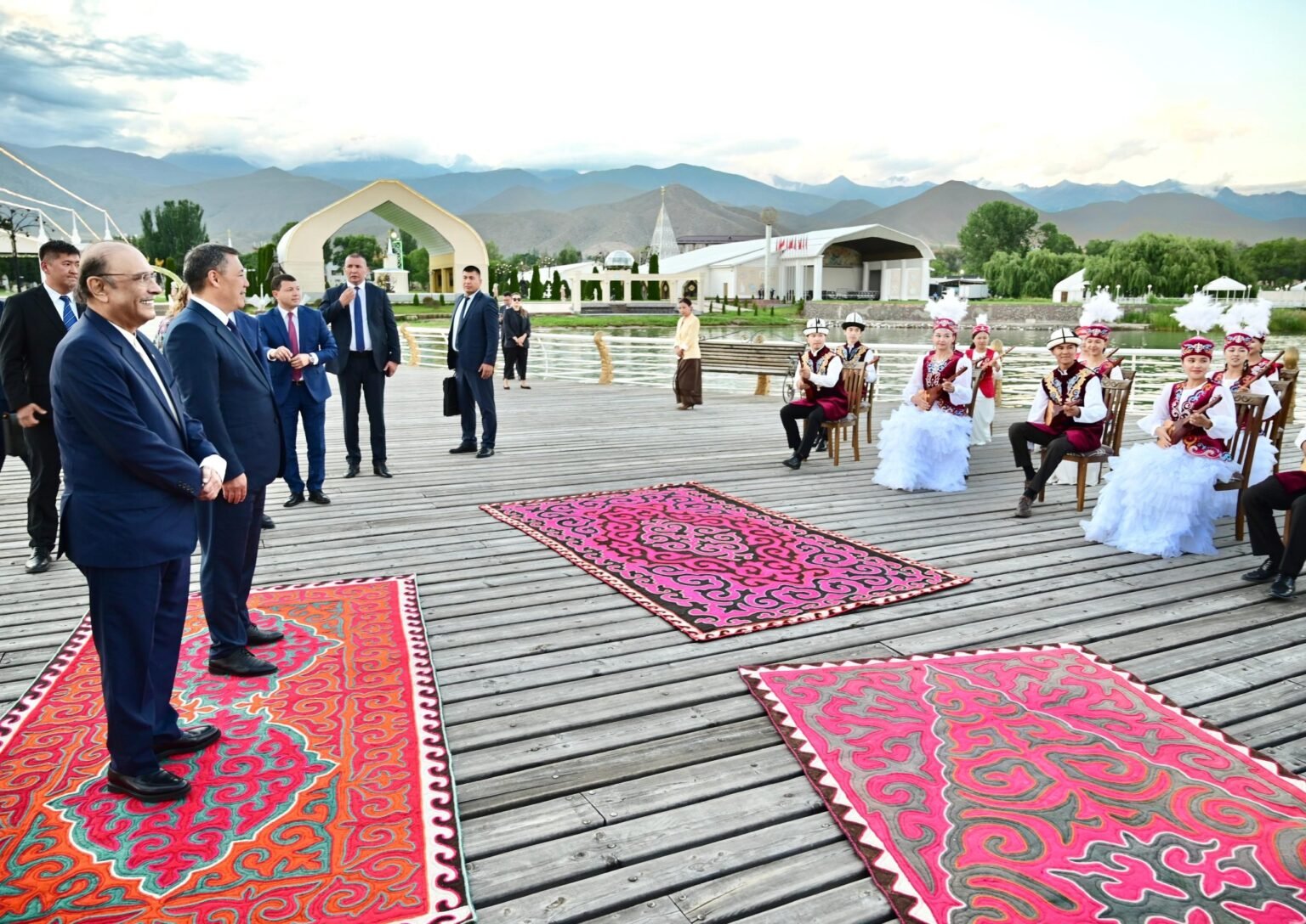 President Zardari Visits Kyrgyzstan’s Rukh Ordo Cultural Centre President Zardari Visits Kyrgyzstan’s Rukh Ordo Cultural Centre