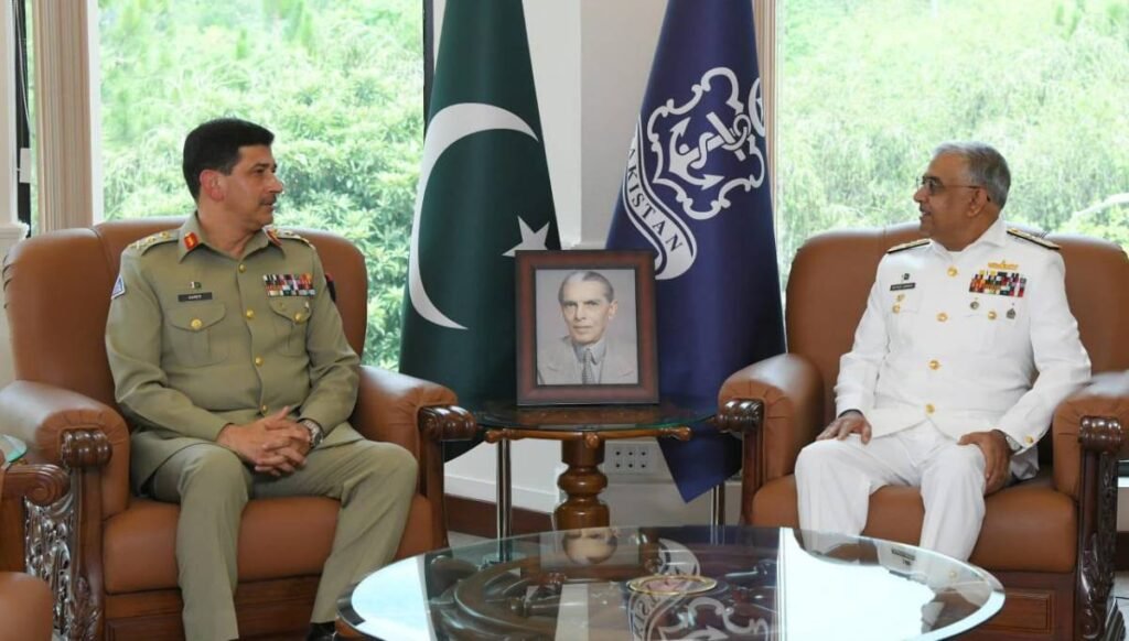 National Strategic Command Chief Meets Air and Naval Chiefs National Strategic Command Chief Meets Air and Naval Chiefs