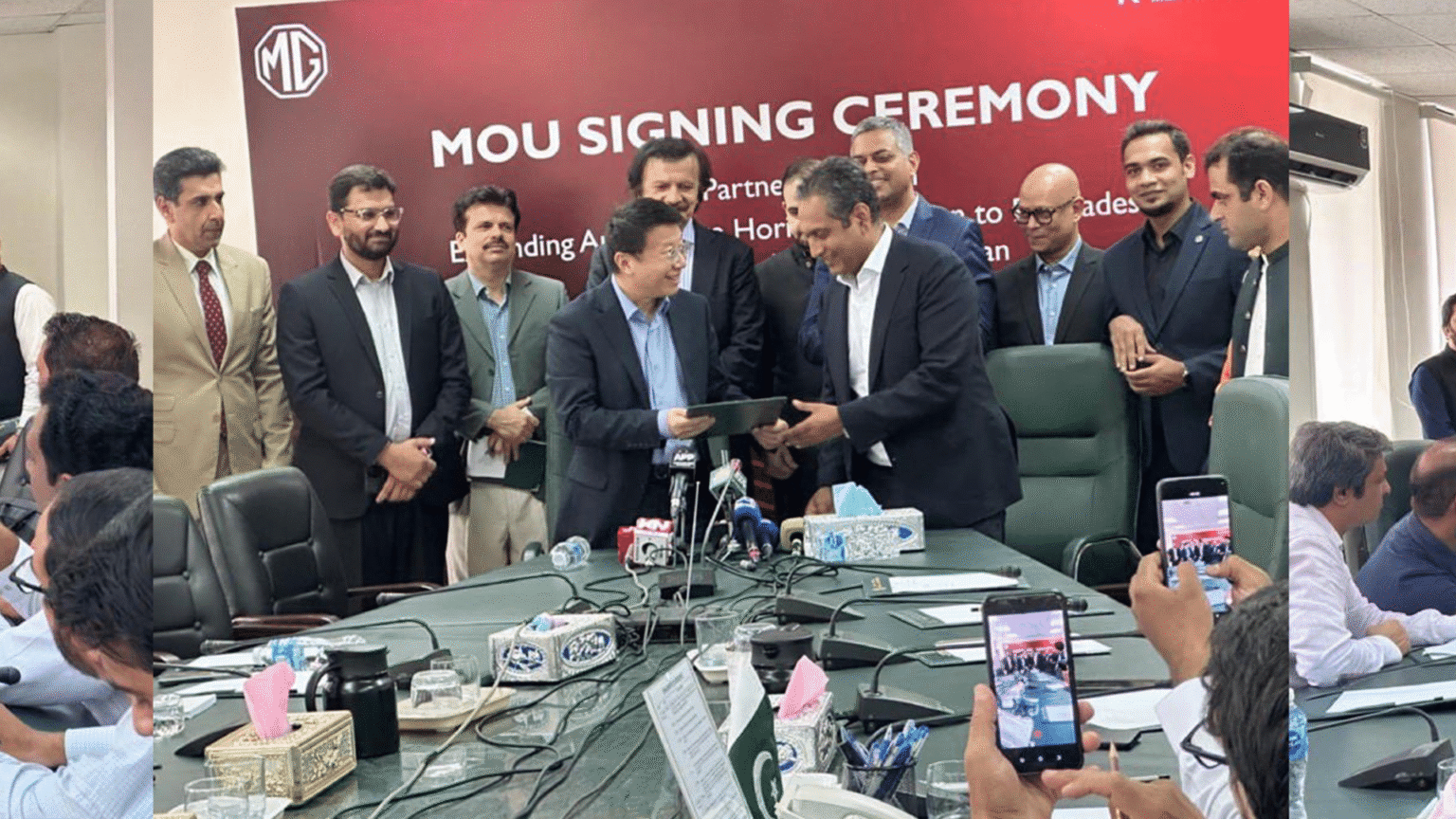 MG Pakistan Signs Bangladesh Vehicle Export Agreement MG Pakistan Signs Bangladesh Vehicle Export Agreement