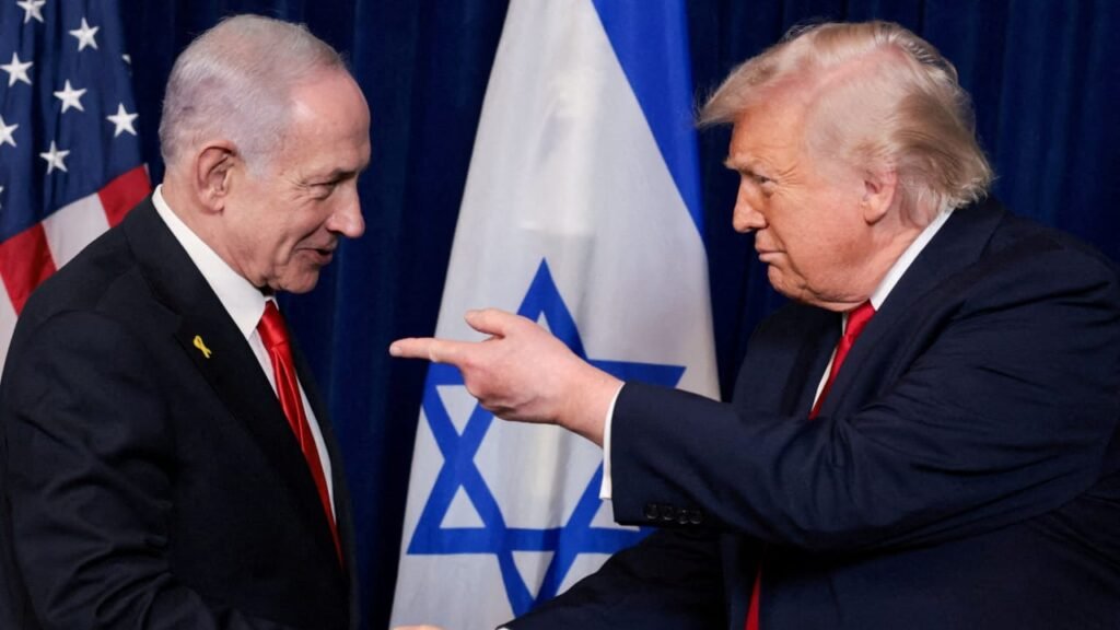 Netanyahu departs for Washington as Iran tops agenda in talks with Trump