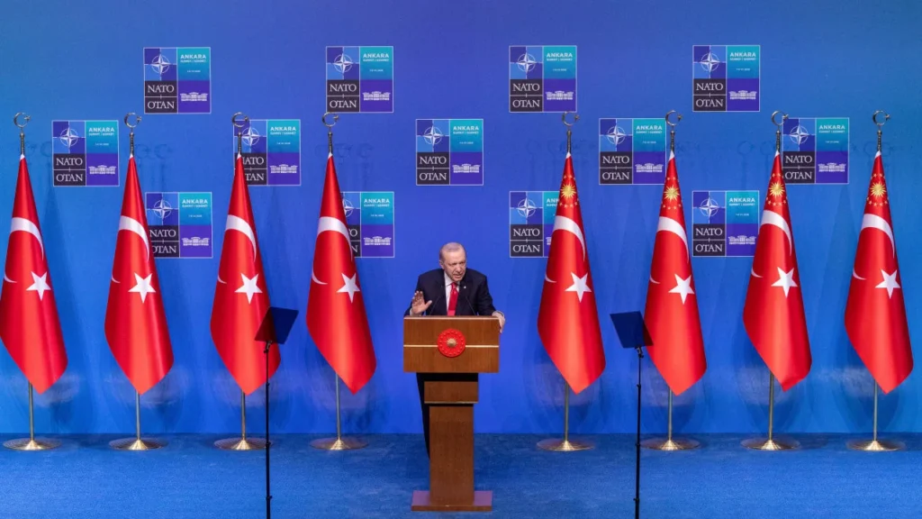 Israeli premier argues regional balance could shift as Ankara expands influence after Iran’s decline