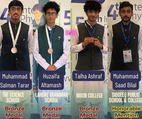 Pakistan Shines at Global Physics Olympiad With Three Bronze Medals