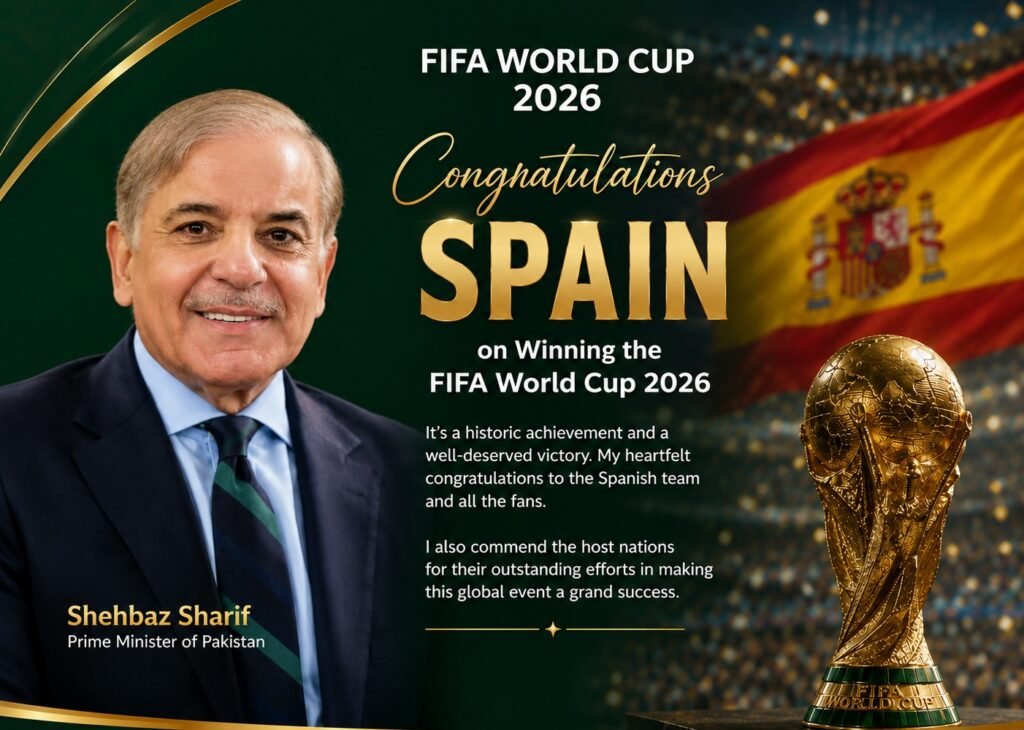 Pakistan Joins Global Celebrations After Spain Secures Well-Earned World Cup Crown