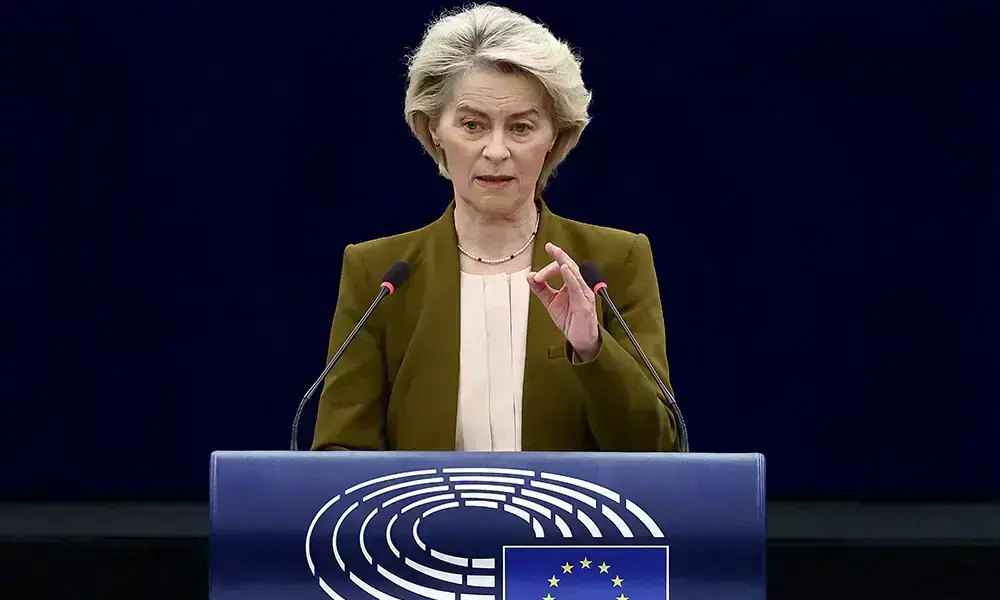 EU to unveil deeper defence industry partnership with Ukraine, von der Leyen says