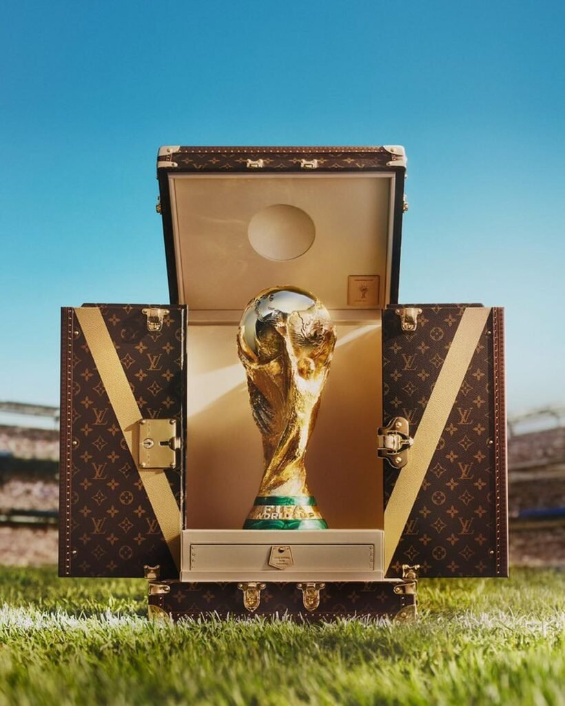 World Cup Trophy Gets Luxury Journey in Custom Louis Vuitton Trunk