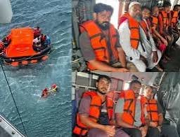 Pakistan Navy Rescues 20 Crew Members From Sinking Cargo Dhow Near Ormara