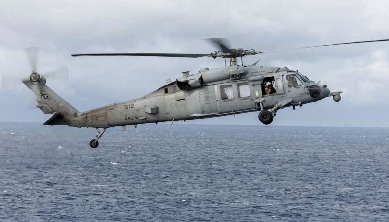 US Navy Seahawk Helicopter Crashes in Arabian Sea, Search Underway for Missing Crew Members