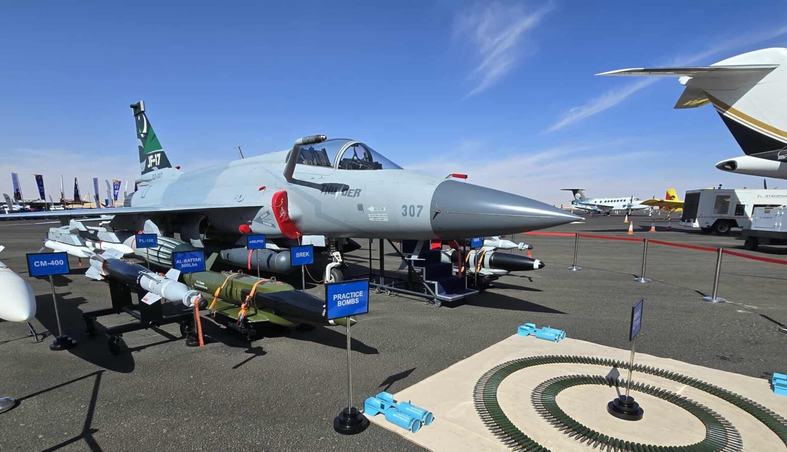 Pakistan Air Force showcases flying capabilities as India highlights defence platforms at Farnborough Airshow