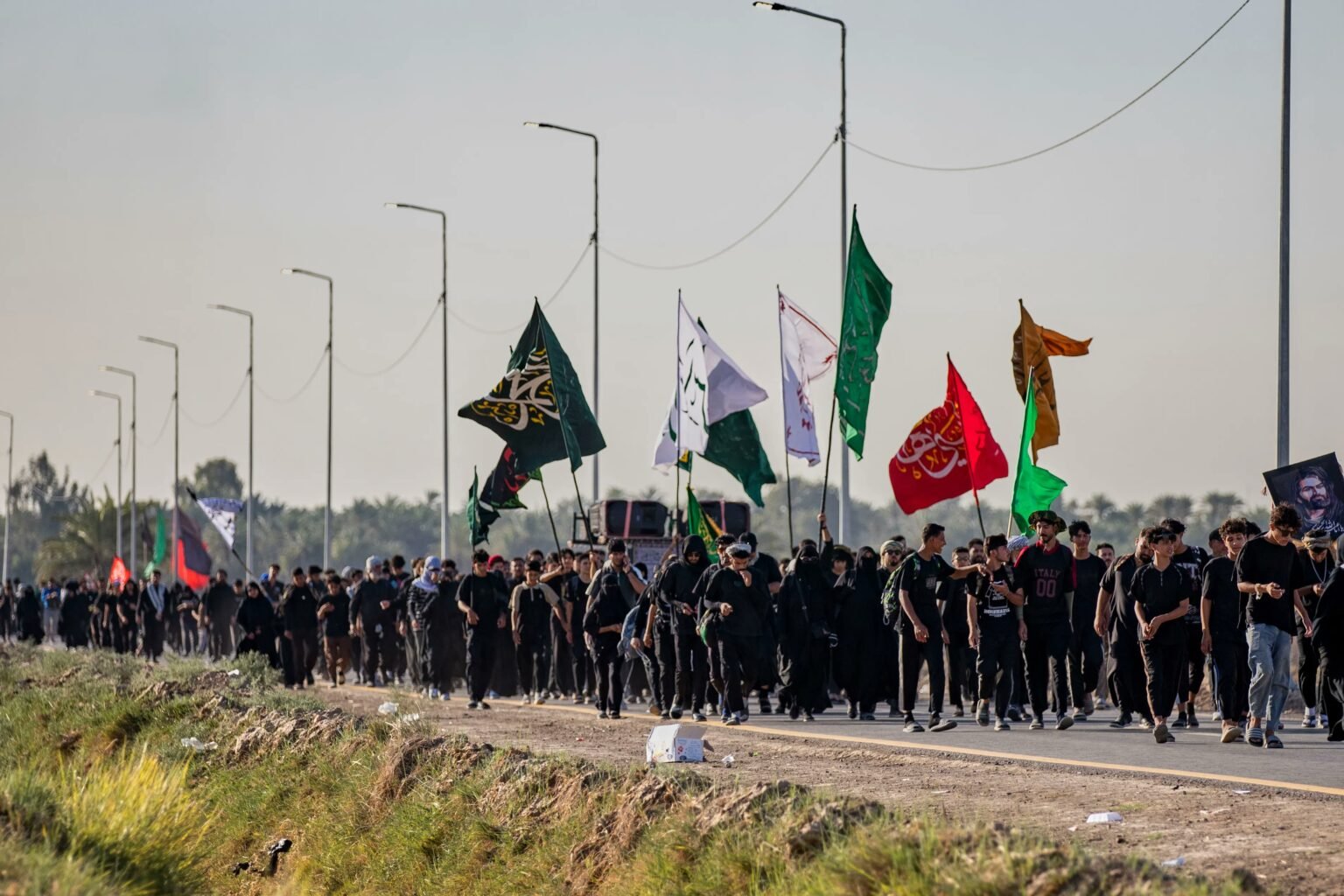 Millions of pilgrims travel to Karbala as Arbaeen commemorations gather momentum