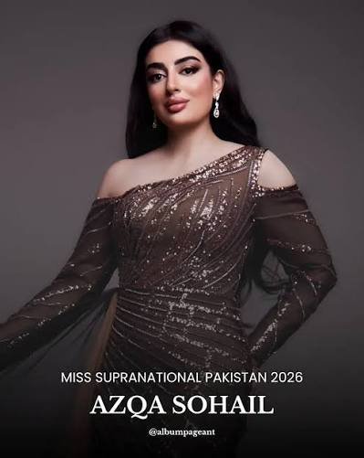 Dr Azqa Sohail to Represent Pakistan at Miss Supranational 2026 in Poland Dr Azqa Sohail to Represent Pakistan at Miss Supranational 2026 in Poland