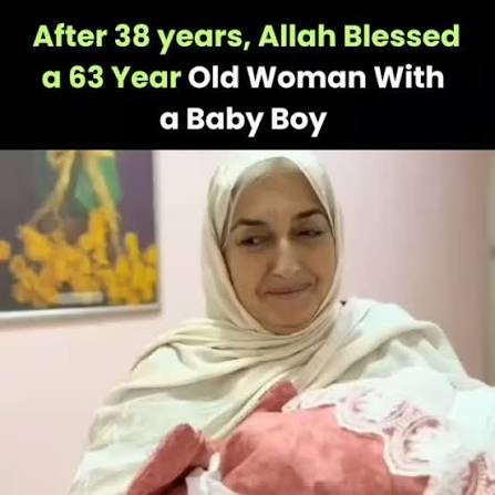 Azerbaijani woman becomes first-time mother at 63 after nearly four decades (watch video)