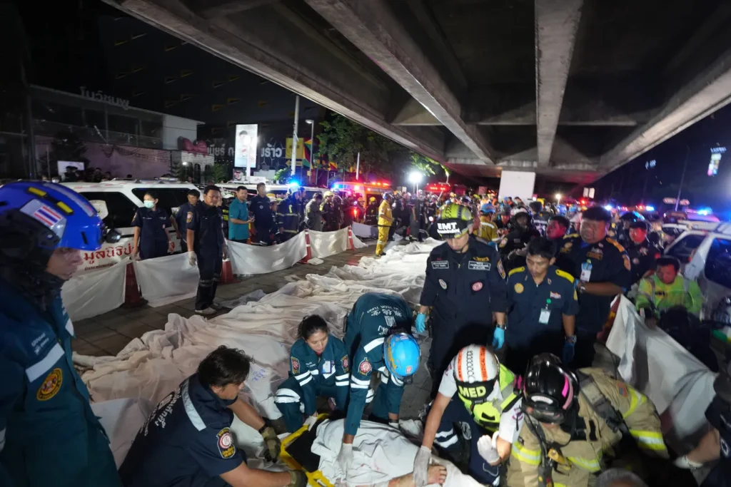 At Least 30 Killed After Fire Engulfs Packed Bangkok Restaurant At Least 30 Killed After Fire Engulfs Packed Bangkok Restaurant