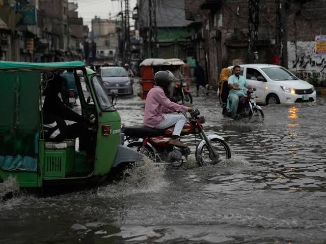 Relentless Monsoon Rain Floods Punjab Cities, Disrupts Daily Life Across Lahore