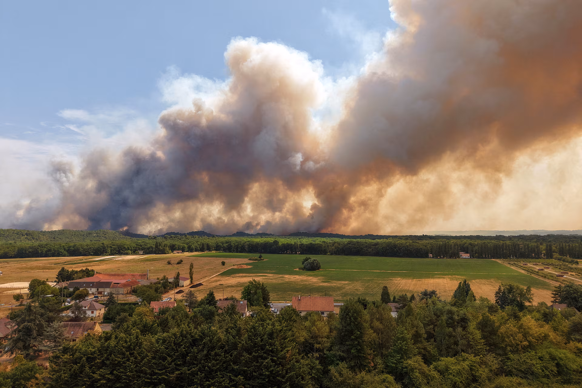 Wildfires and heatwaves sweep Western Europe as France battles major blaze near capital