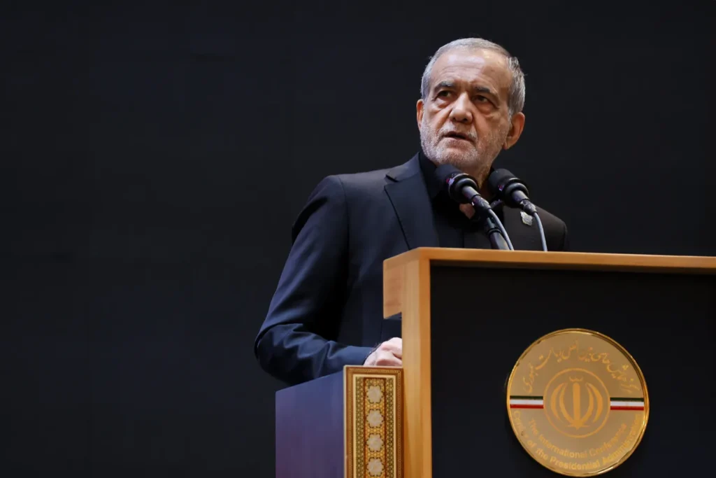 Pezeshkian says Iran faces ‘full-scale war’ as tensions with US intensify