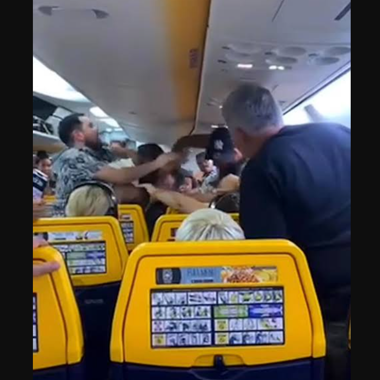 Passenger Nearly Sucked Out After Window Detaches on Ryanair Flight Ryanair flight