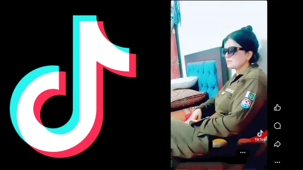A female TikToker arrested in Pakpattan for filming TikTok video in police uniform A female TikToker arrested in Pakpattan for filming TikTok video in police uniform