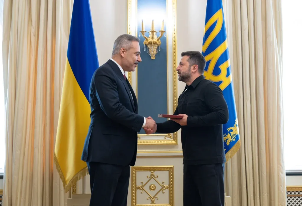 Türkiye, Ukraine reaffirm strategic partnership during Fidan’s visit to Kyiv