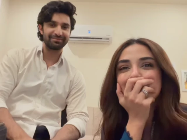 Maya Ali Can’t Hold Back Laughter After Ahad Raza Mir’s Hilarious Performance