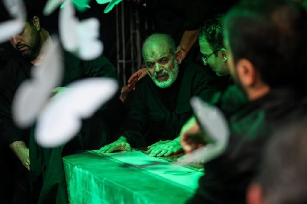 IRGC commander Ahmad Vahidi makes first public appearance; besides Khamenei coffin, since outbreak of US-Iran war